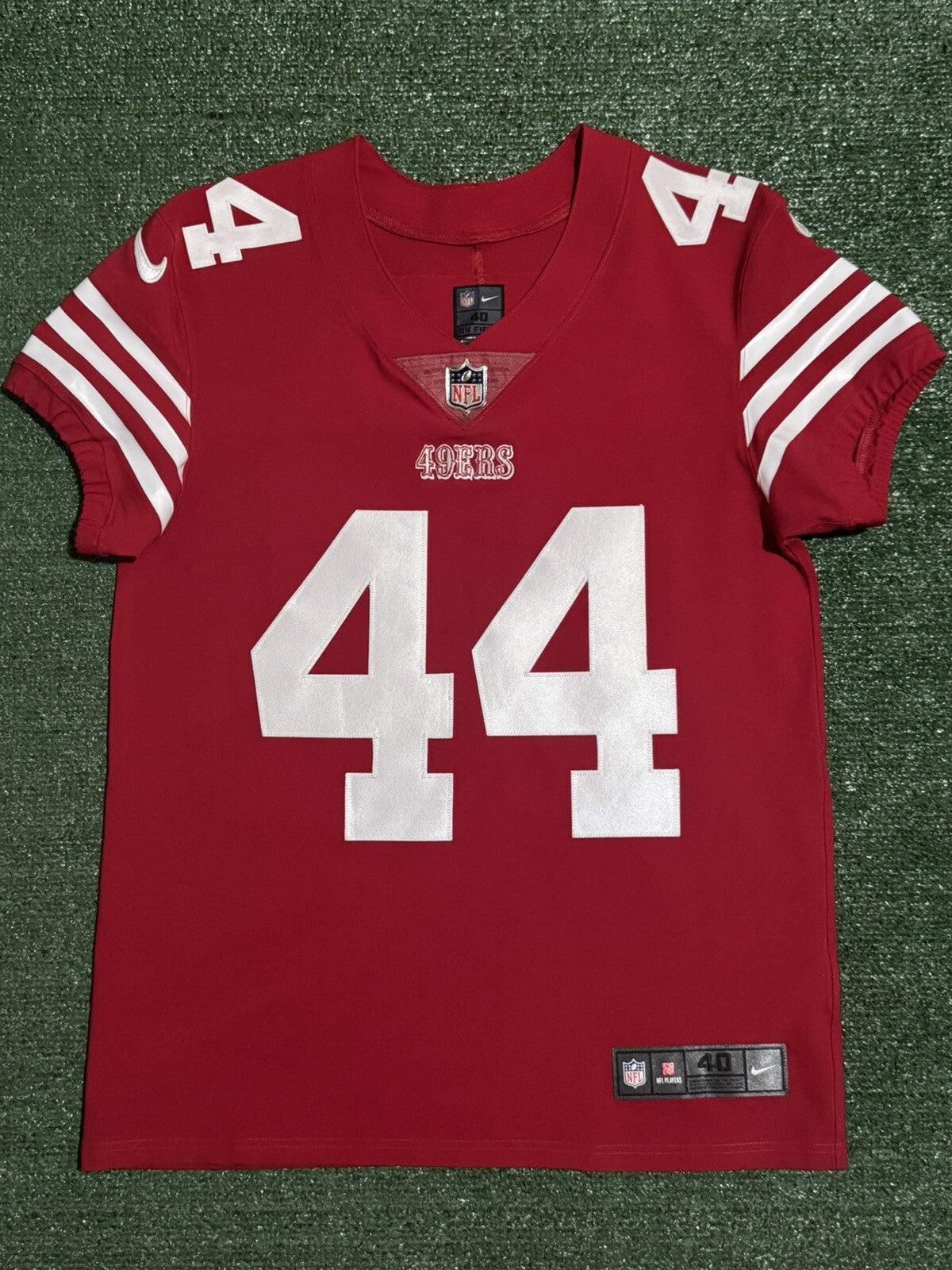 Kyle Jusczcyk San Francisco 49ers
Jersey #44 Nike Vapor Elite red
Size 40 (Medum) NFL