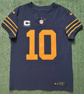Jordan Love Green Bay Packers Jersey #10 Nike Vapor FUSE Elite Navy Size 40 (Medium) NFL