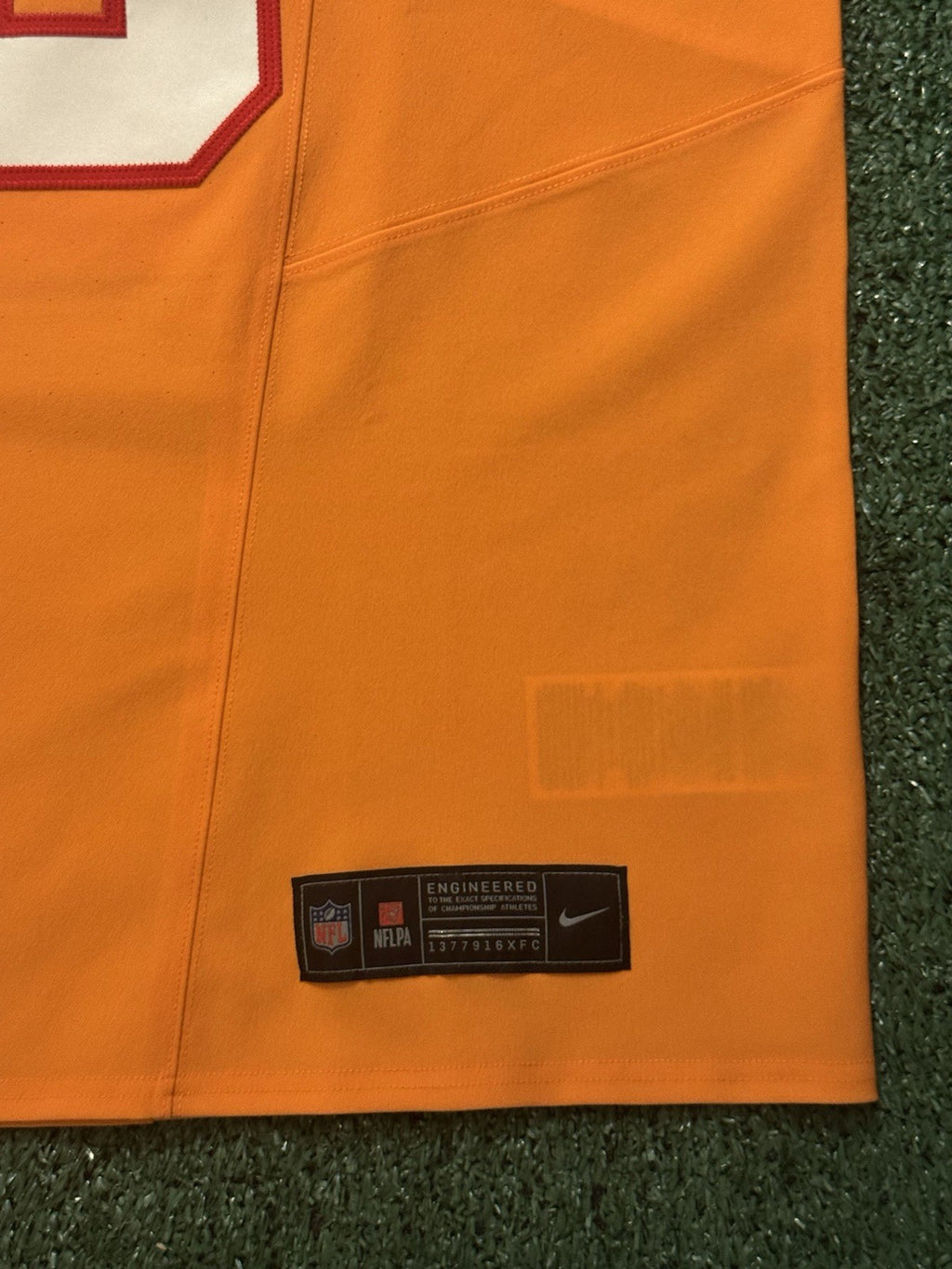 Mike Evans Tampa Bay Buccaneers Jersey #13 Nike Vapor FUSE Elite Orange Creamsicle Size 48 (XL) NFL
