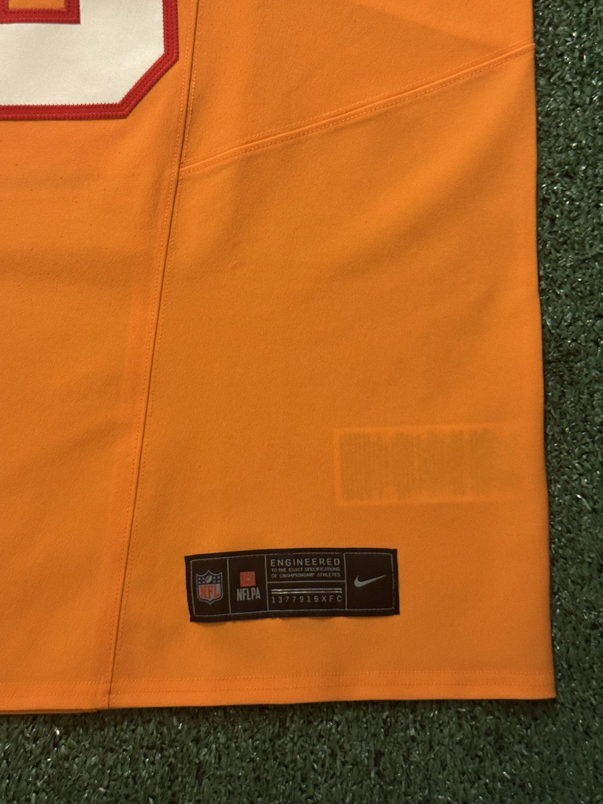 Mike Evans Tampa Bay Buccaneers Jersey #13 Nike Vapor FUSE Elite Orange Creamsicle Size 48 (XL) NFL