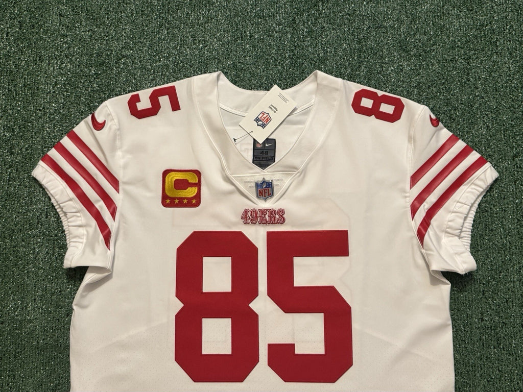 George Kittle San Francisco 49ers
Jersey #85 Nike Vapor Elite white
Size 48 (XL) NFL