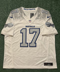 Josh Allen Buffalo Bills Jersey #17 Nike Vapor Fuse Limited Rivalry White Size XL NFL