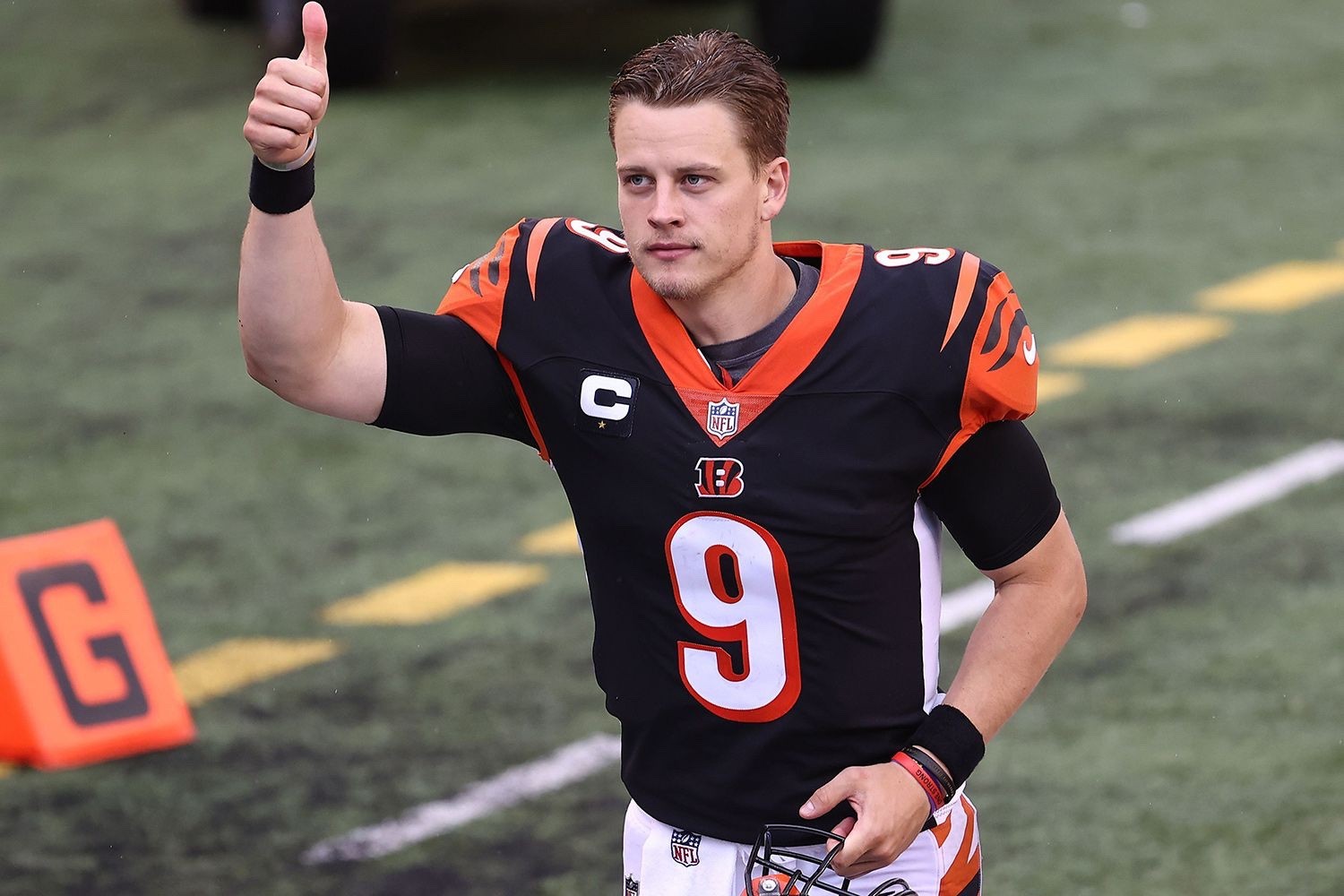 Joe Burrow Cincinnati Bengals Jersey #9 Nike Vapor Elite Black Size 40 (M) NFL