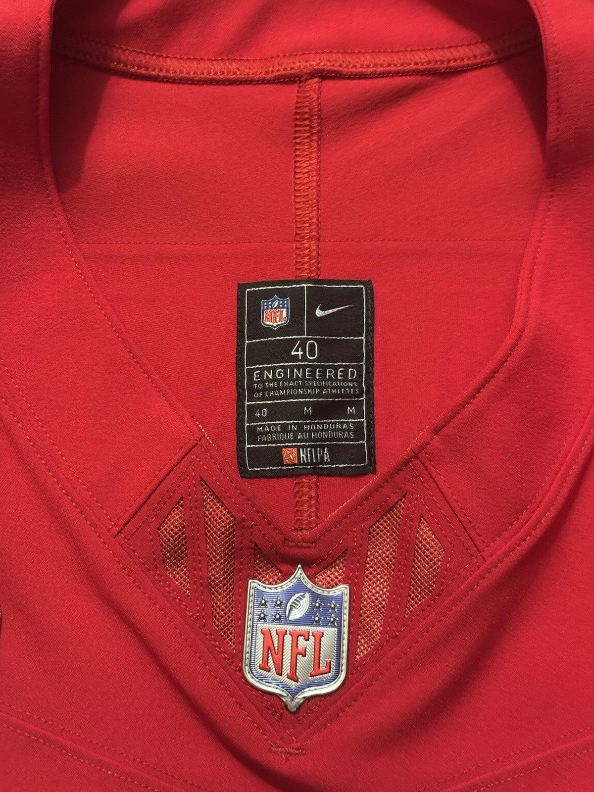 Fred Warner San Francisco 49ers
Jersey #54 Nike Vapor FUSE Elite red Size 40 (Medium) NFL