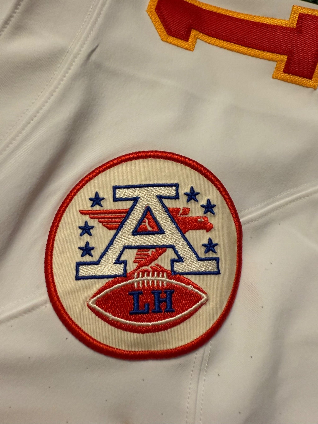 Patrick Mahomes Kansas City Chiefs Jersey #15 Nike Vapor FUSE Elite White Size 48 (XL) NFL