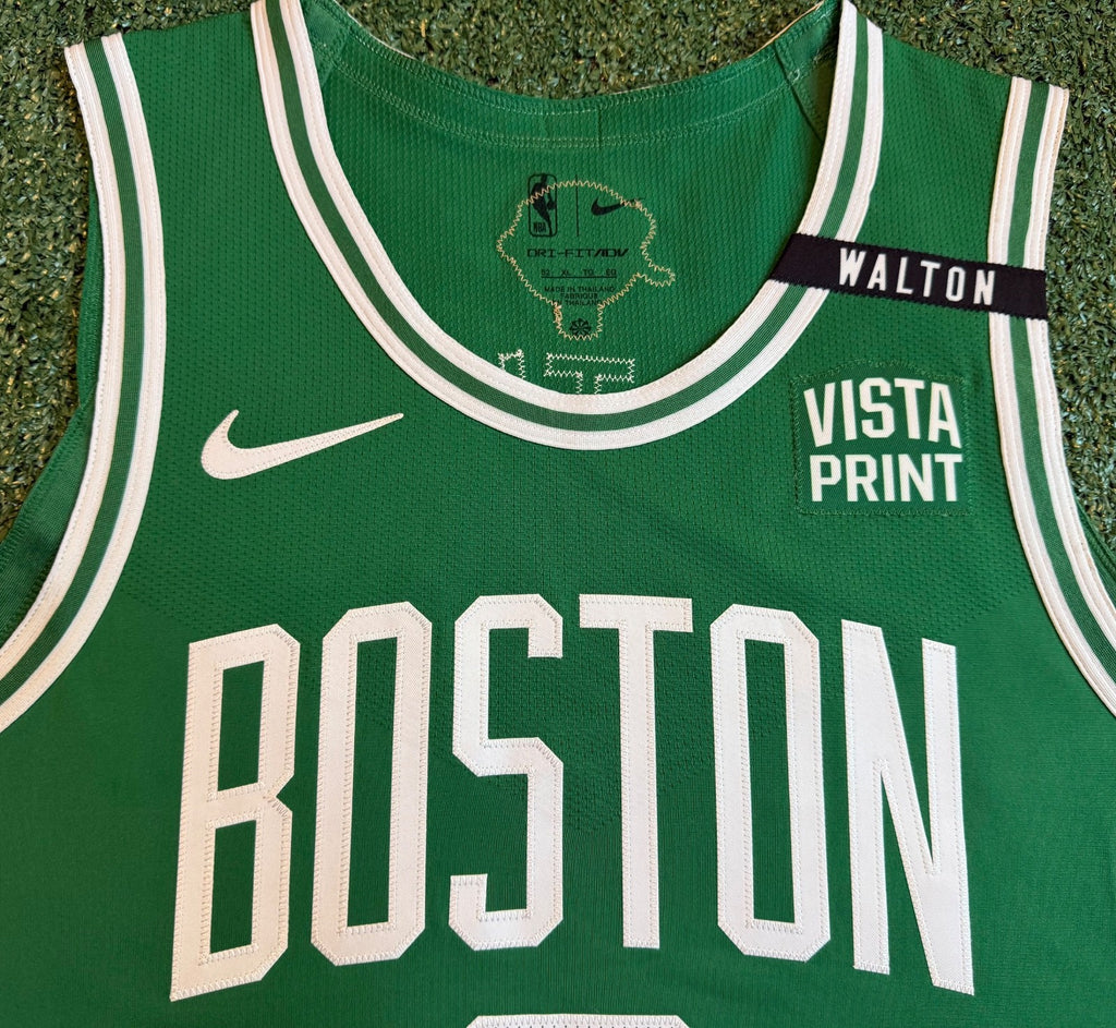Jayson Tatum Boston Celtics Jersey #0 Nike ADV Authentic Green Size 52 (XL) NBA