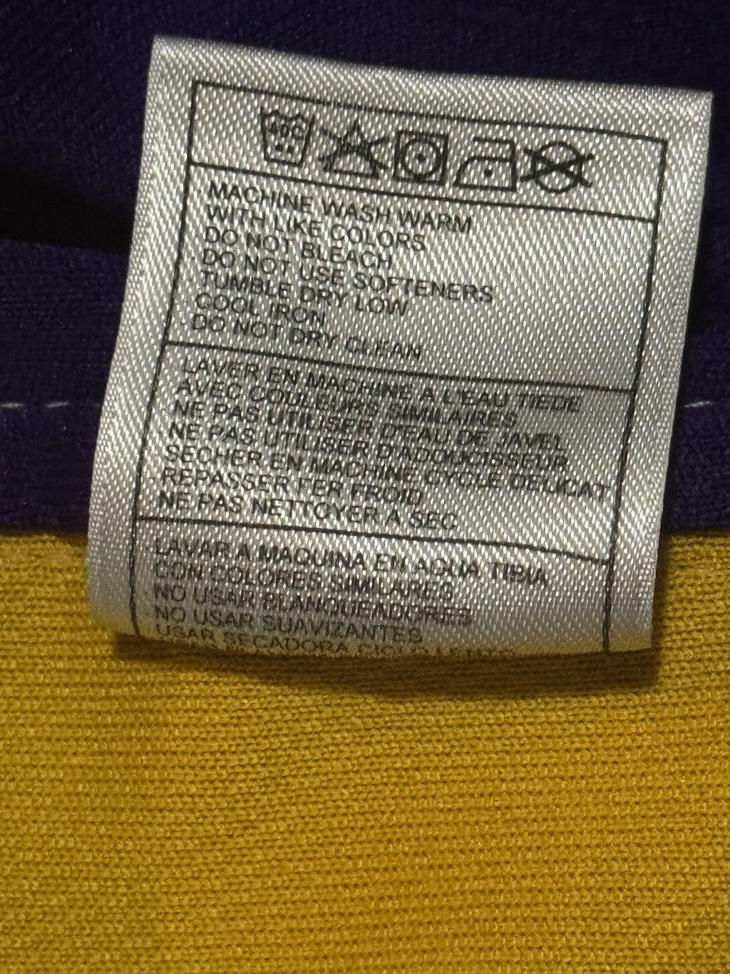 Kobe Bryant Los Angeles Lakers Jersey #8 Nike Authentic Gold Size 44 (L) NBA