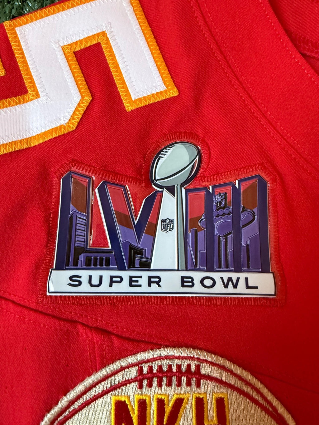 Chris Jones Kansas City Chiefs Jersey #95 Nike Vapor Fuse Elite Red Size 48 (XL) NFL
