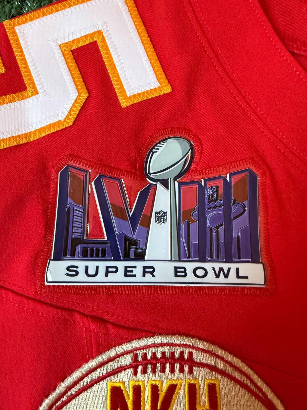 Chris Jones Kansas City Chiefs Jersey #95 Nike Vapor Fuse Elite Red Size 48 (XL) NFL