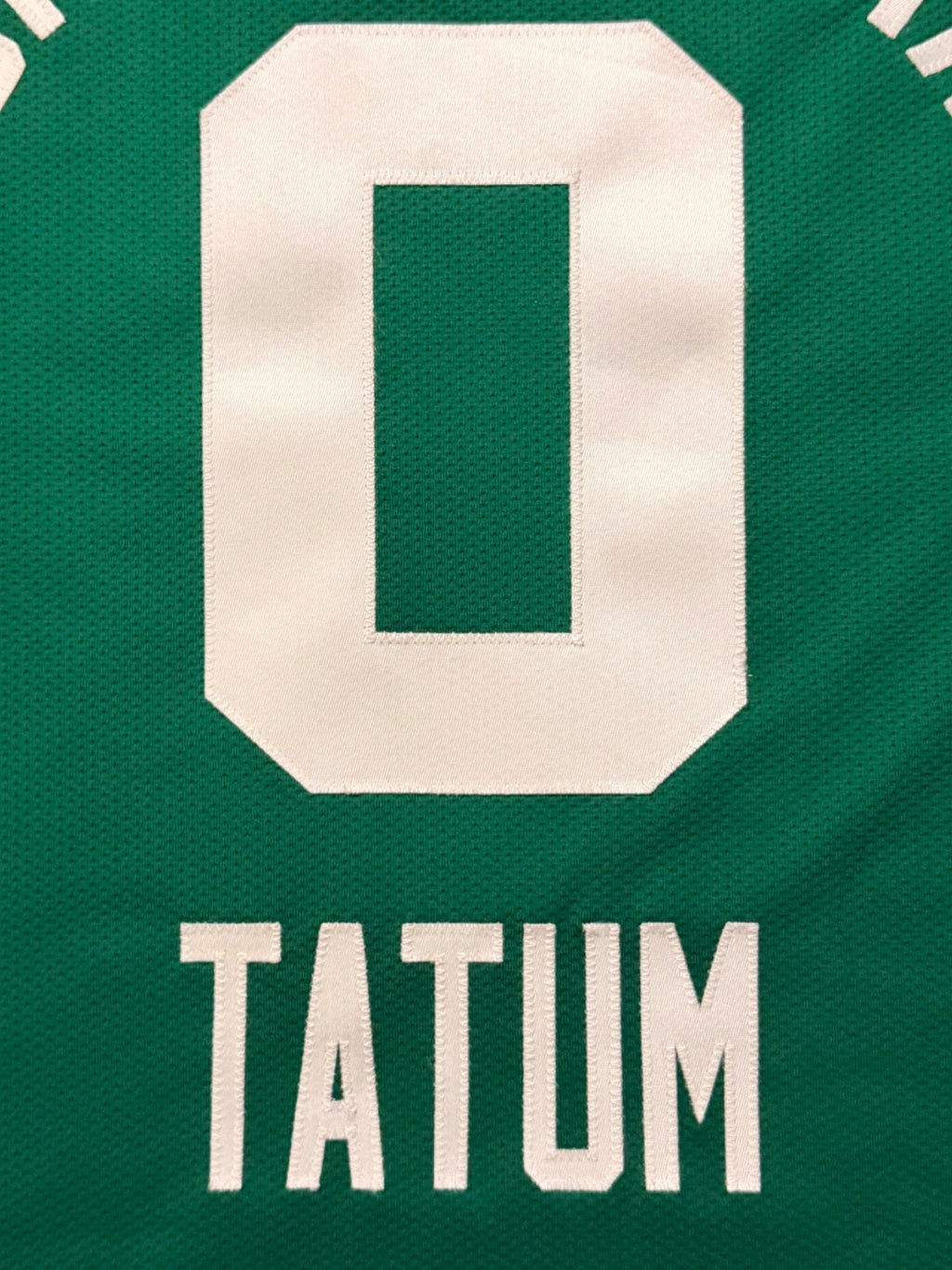 Jayson Tatum Boston Celtics Jersey #0 Nike VaporKnit Authentic Green Size 52 (XL) NBA
