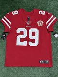 Talanoa Hufanga San Francisco 49ers Jersey #29 Nike Vapor Elite red Size 48 (XL) NFL