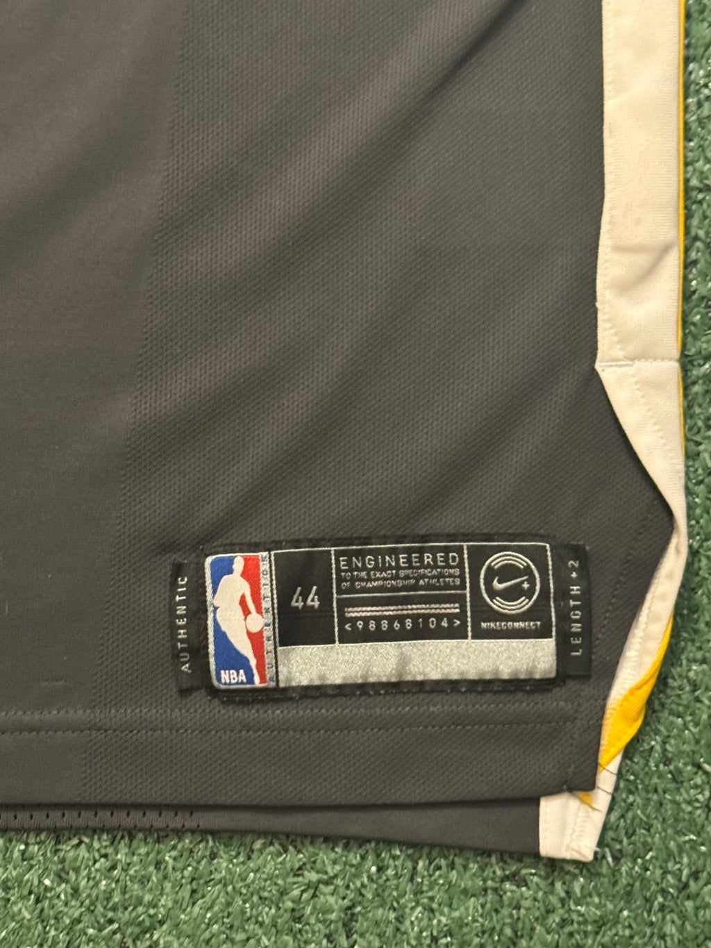 Steph Curry Golden State Warriors Jersey #30 Nike AeroSwift Authentic Gray Size 44 (M) NBA