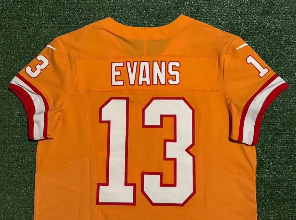 Mike Evans Tampa Bay Buccaneers Jersey #13 Nike Vapor FUSE Elite Orange Creamsicle Size 44 (Large) NFL