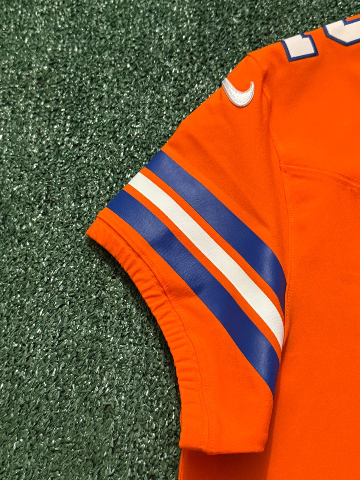 Pat Surtain II Denver Broncos Jersey #2 Nike Vapor Fuse Elite Orange Size 44 (L) NFL