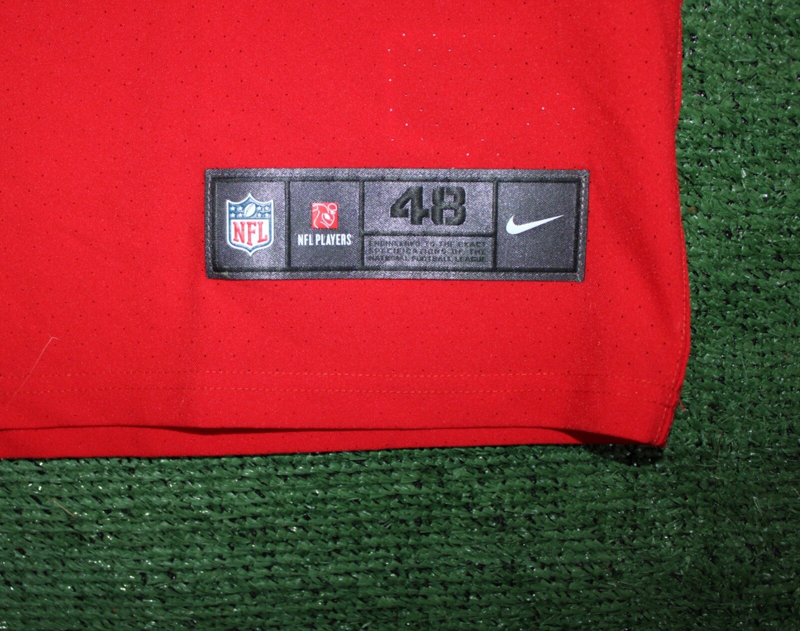 Patrick Mahomes Kansas City Chiefs Jersey #15 Nike Vapor Elite Red Size 48 (XL) NFL