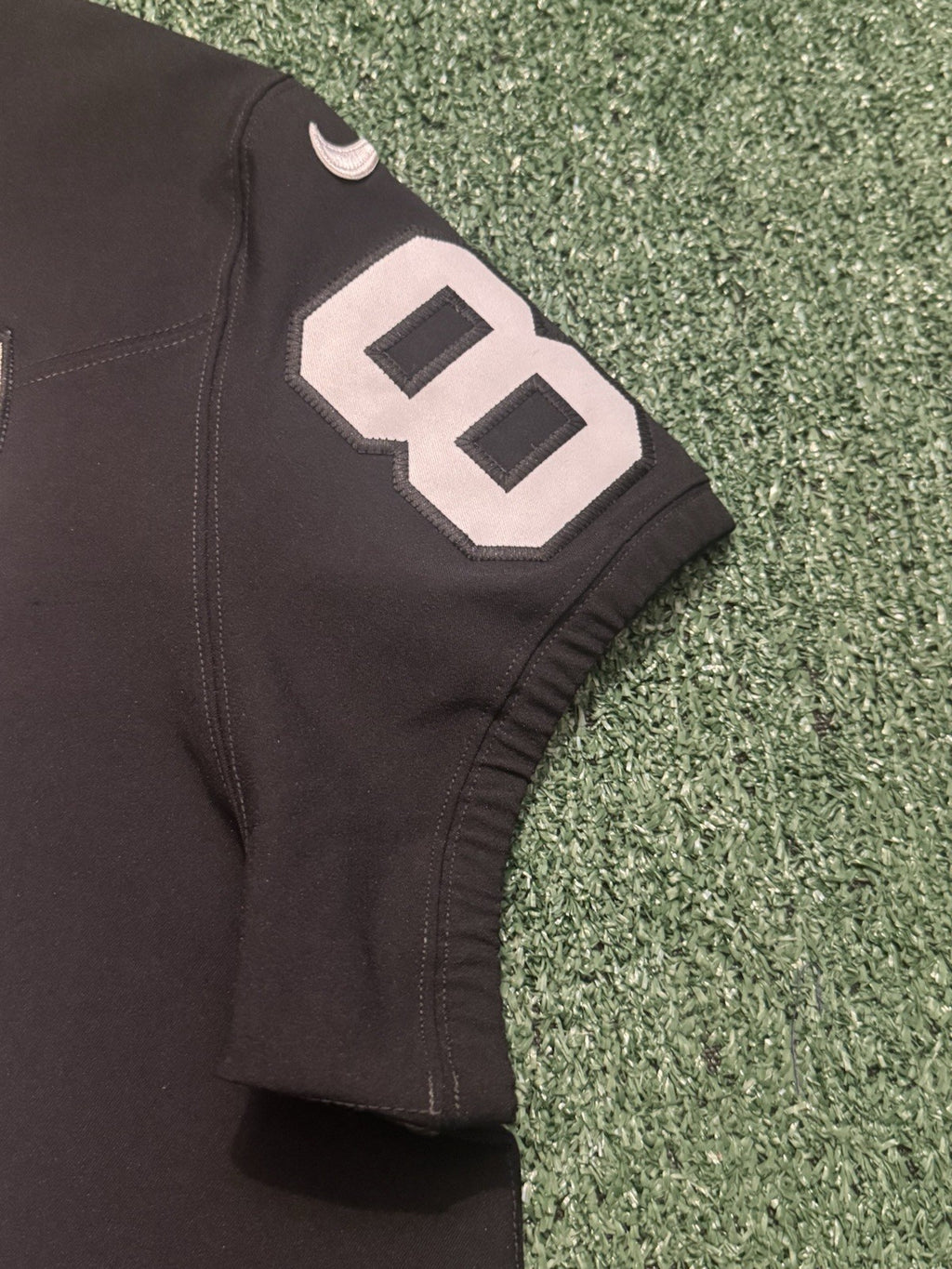 Brock Bowers Las Vegas Raiders Jersey #89 Nike Vapor Fuse Elite Black Size 48 (XL) NFL