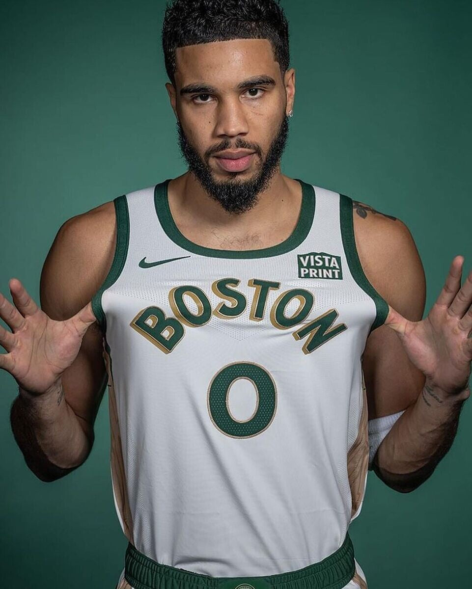 Jayson Tatum Boston Celtics Jersey #0 Nike ADV Authentic White Size 56 (XXL) NBA