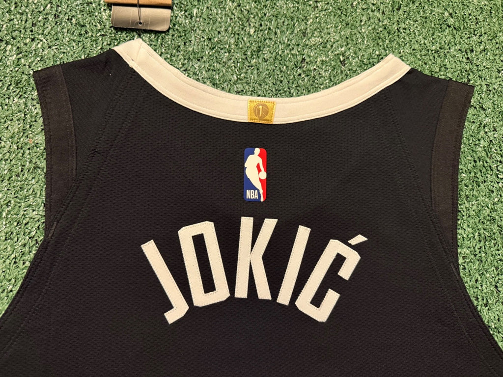 Nikola Jokic Denver Nuggets Jersey #15 Nike ADV Authentic Black Size 48 (L) NBA