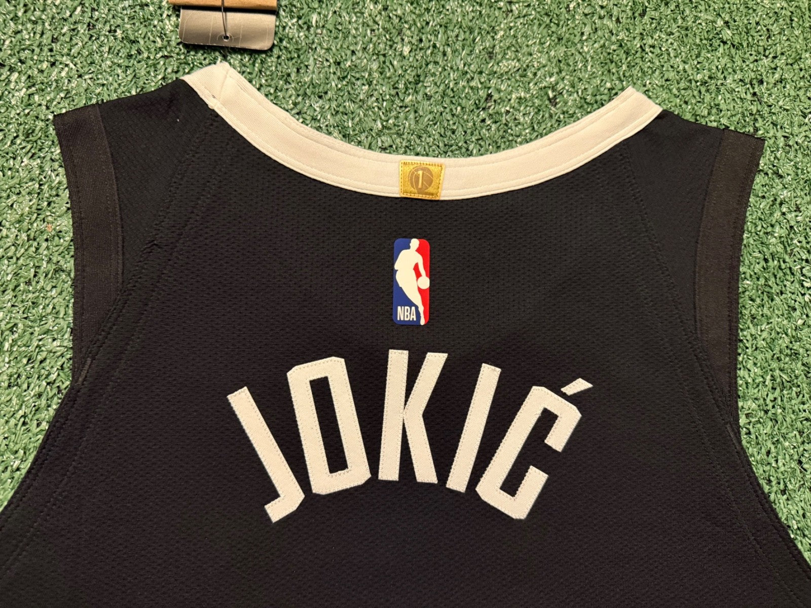 Nikola Jokic Denver Nuggets Jersey #15 Nike ADV Authentic Black Size 48 (L) NBA