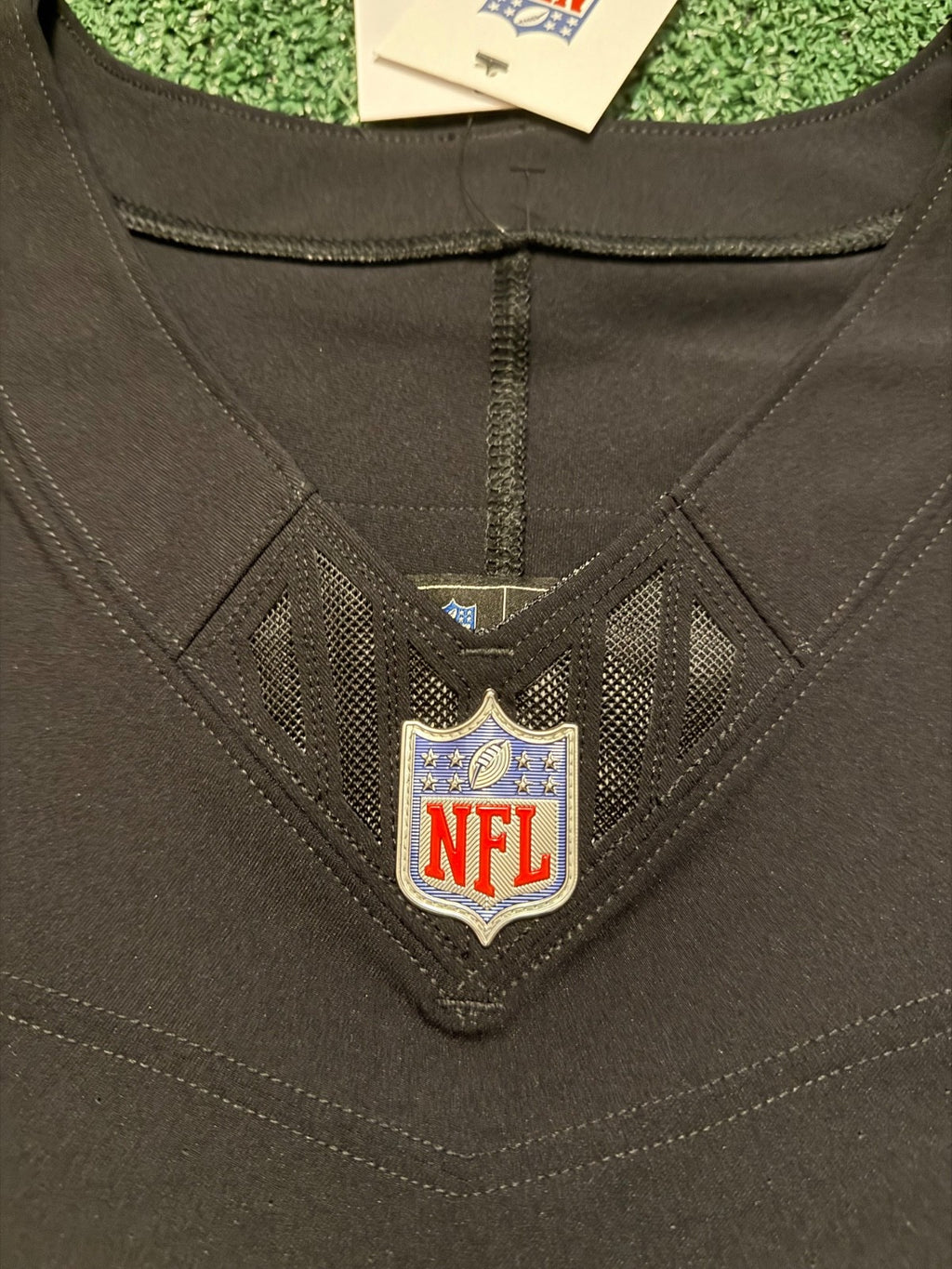 Brock Bowers Las Vegas Raiders Jersey #89 Nike Vapor Fuse Elite Black Size 44 (L) NFL