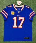 Josh Allen Buffalo Bills Jersey #17 Nike Vapor Fuse Elite Blue Size 44 (L) NFL