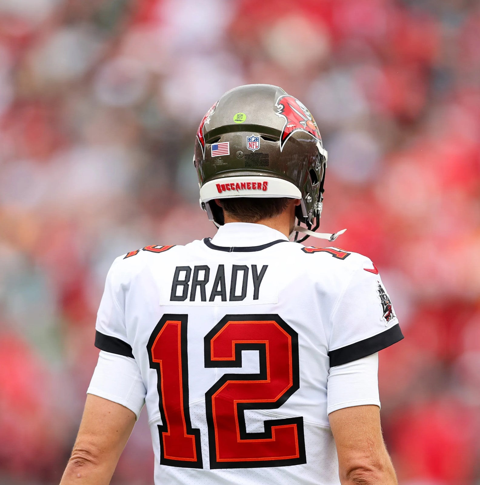 Tom Brady Tampa Bay Buccaneers Jersey #12 Nike Vapor Elite White size 44 (Large) NFL