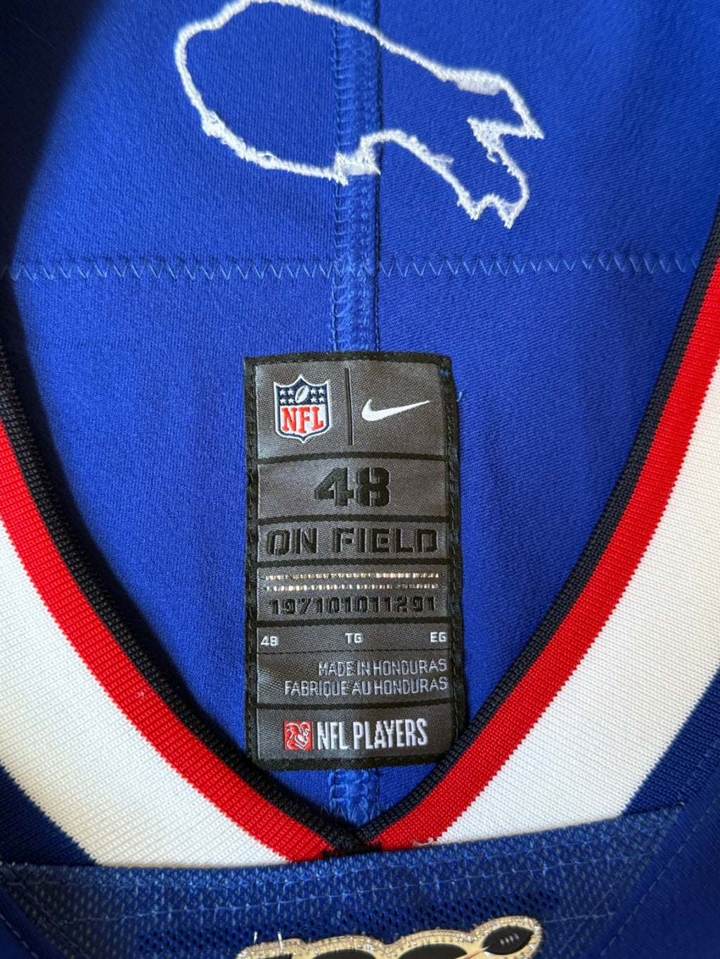 Josh Allen Buffalo Bills Jersey #17 Nike Vapor Elite Blue Size 48 (XL) NFL