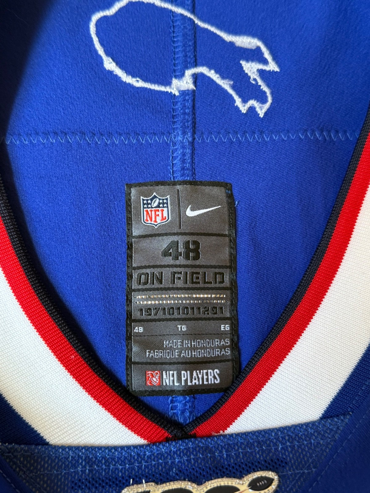 Josh Allen Buffalo Bills Jersey #17 Nike Vapor Elite Blue Size 48 (XL) NFL