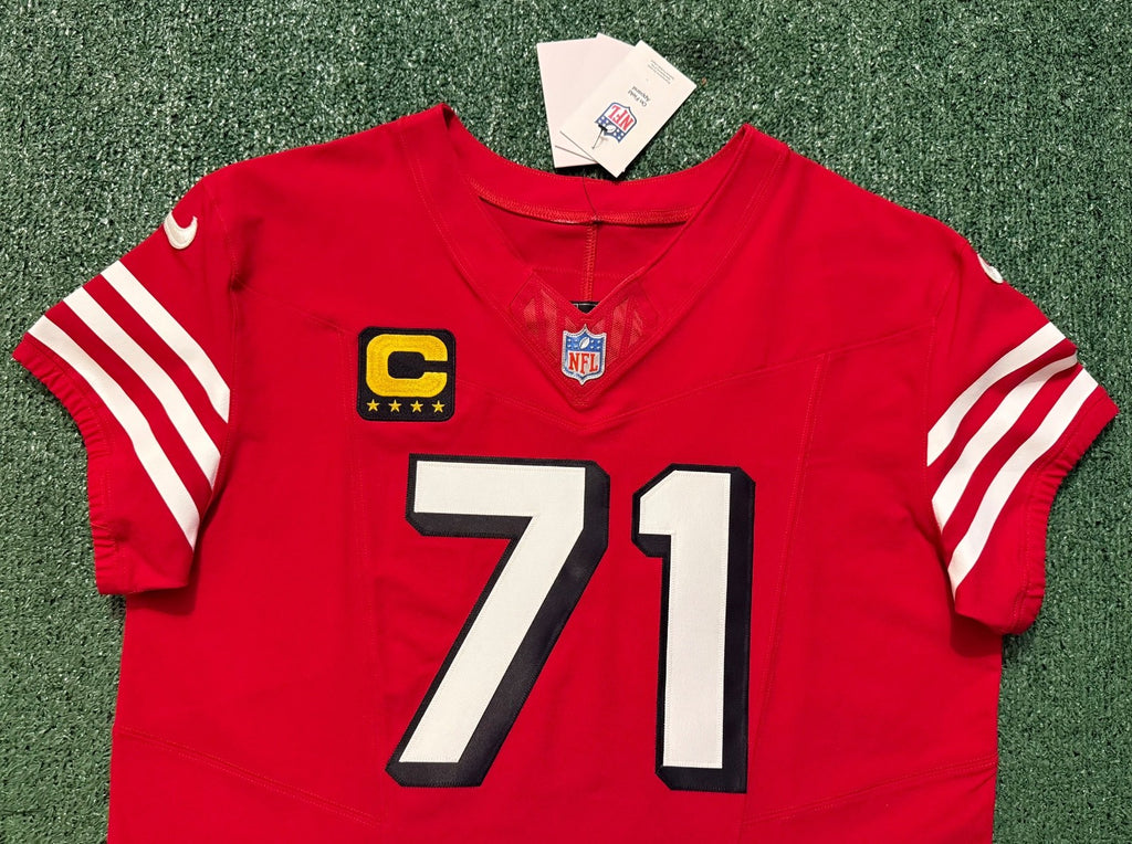 Trent Williams San Francisco 49ers Jersey #71 Nike Vapor FUSE Elite red Size 48 (XL) NFL