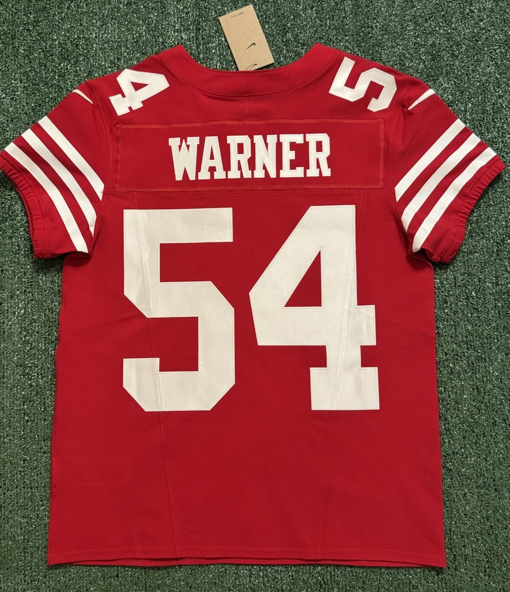 Fred Warner San Francisco 49ers
Jersey #54 Nike Vapor FUSE Elite red Size 40 (Medium) NFL