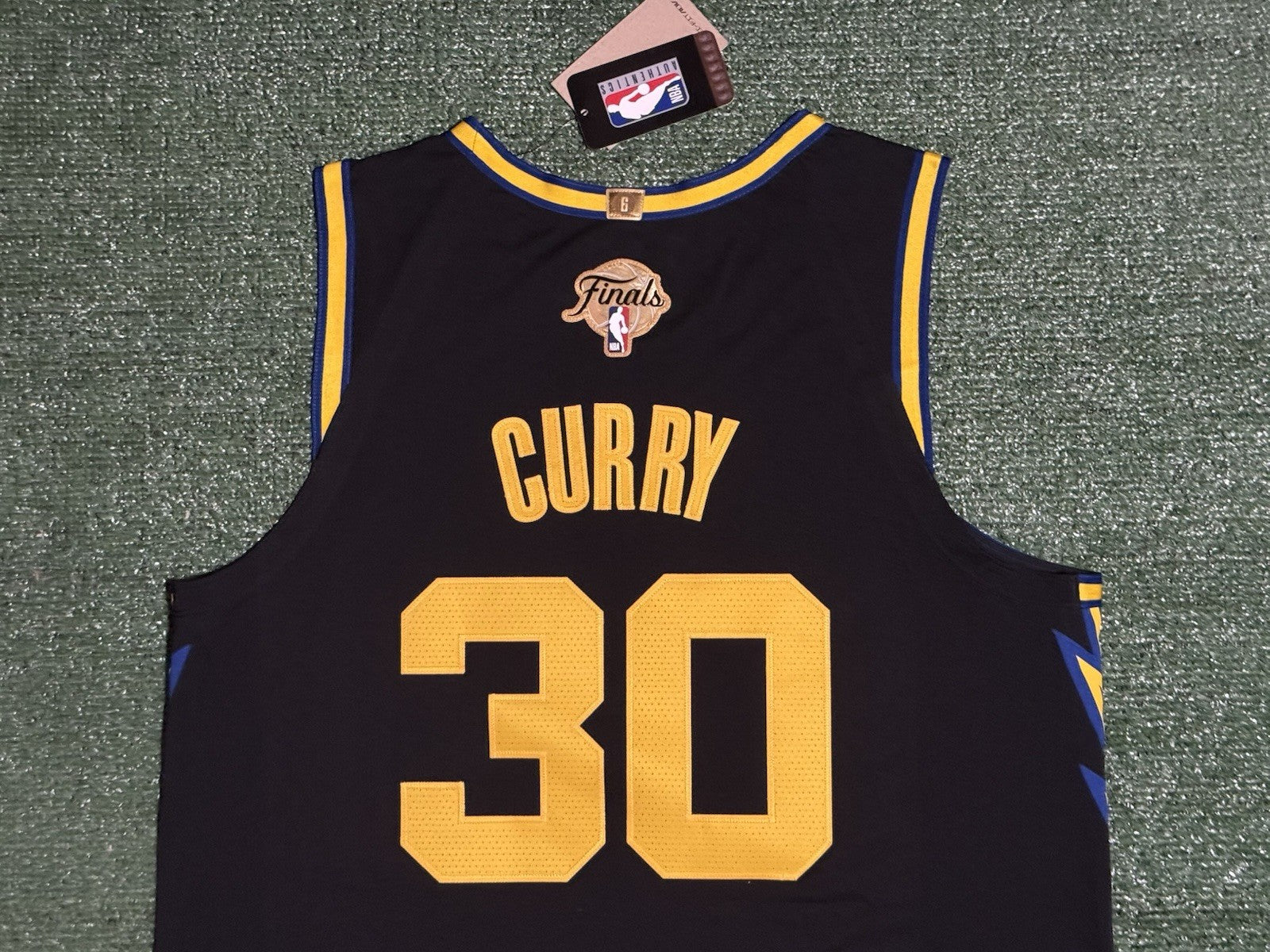 Steph Curry Golden State Warriors Jersey #30 Nike ADV Authentic Black Size 48 (L) NBA
