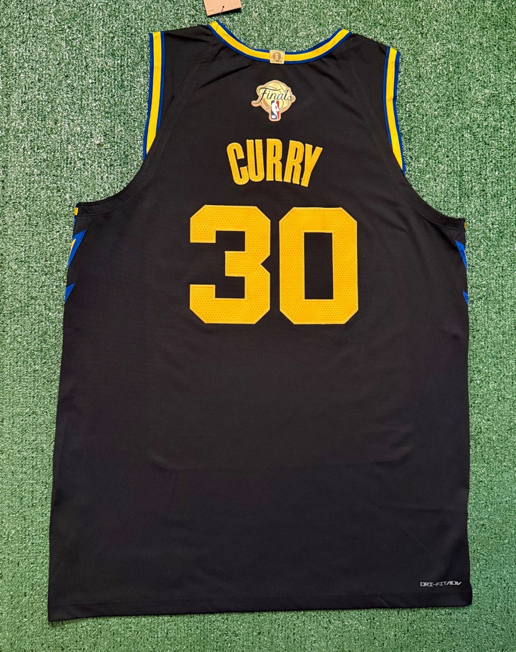 Steph Curry Golden State Warriors Jersey #30 Nike ADV Authentic Black Size 52 (XL) NBA
