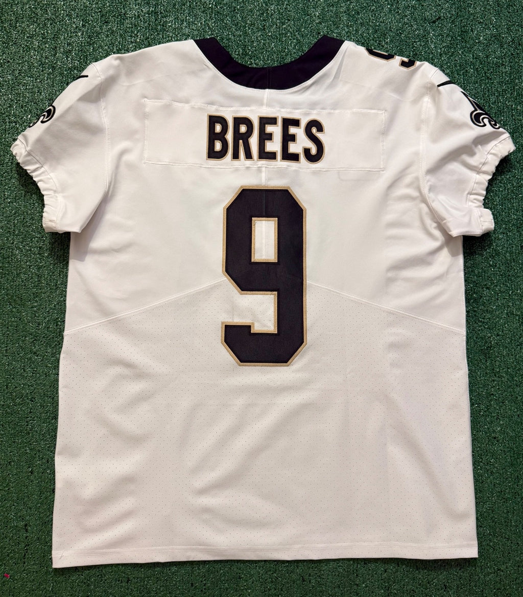 Drew Brees New Orleans Saints Jersey #9 Nike Vapor Elite White Size 48 (XL) NFL