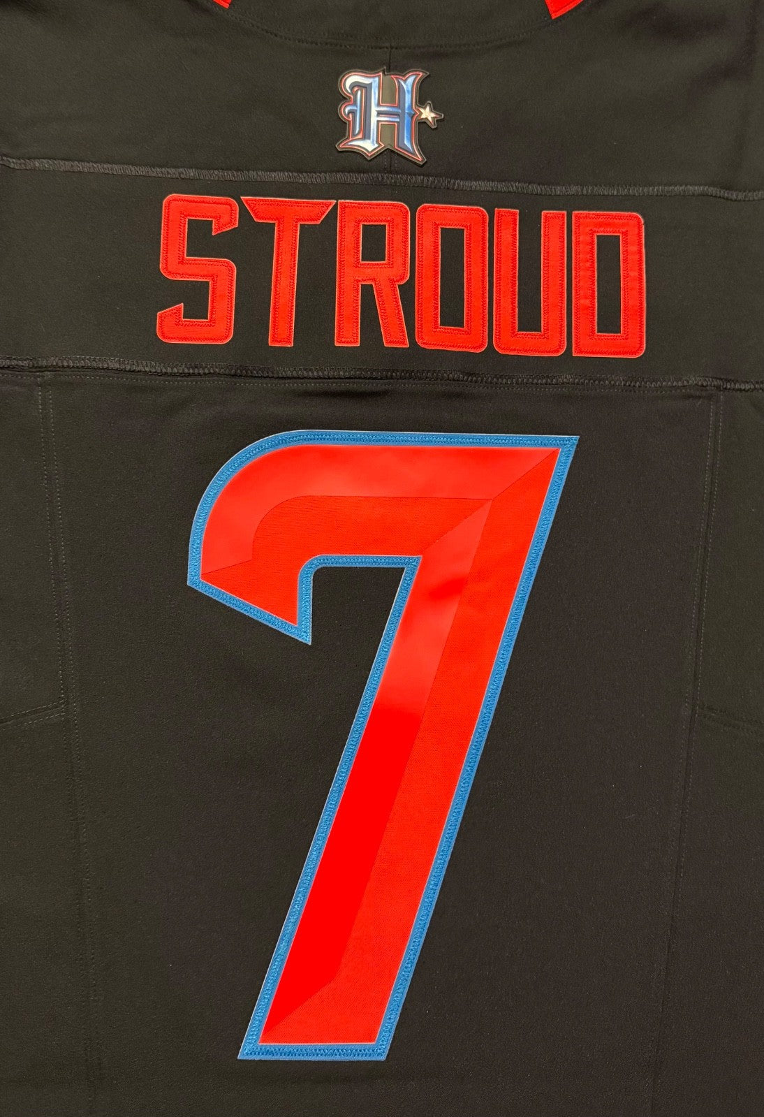 CJ Stroud Houston Texans Jersey #7 Nike Vapor Fuse Elite Navy Size 44 (L) NFL