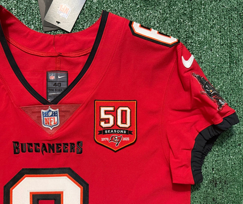 Baker Mayfield Tampa Bay Buccaneers Jersey #6 Nike Vapor Elite Red size 40 (Medium) NFL