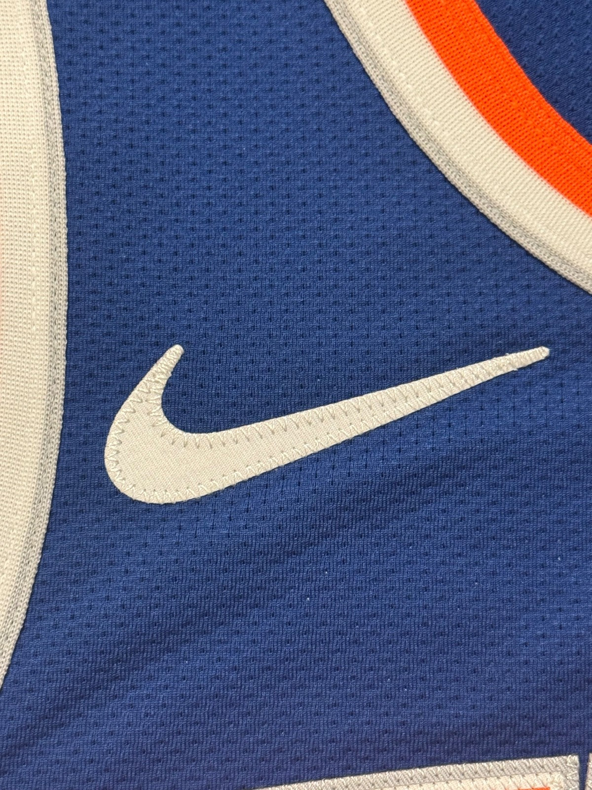 Jalen Brunson New York Knicks Jersey #11 Nike ADV Authentic Blue Size 44 (M) NBA