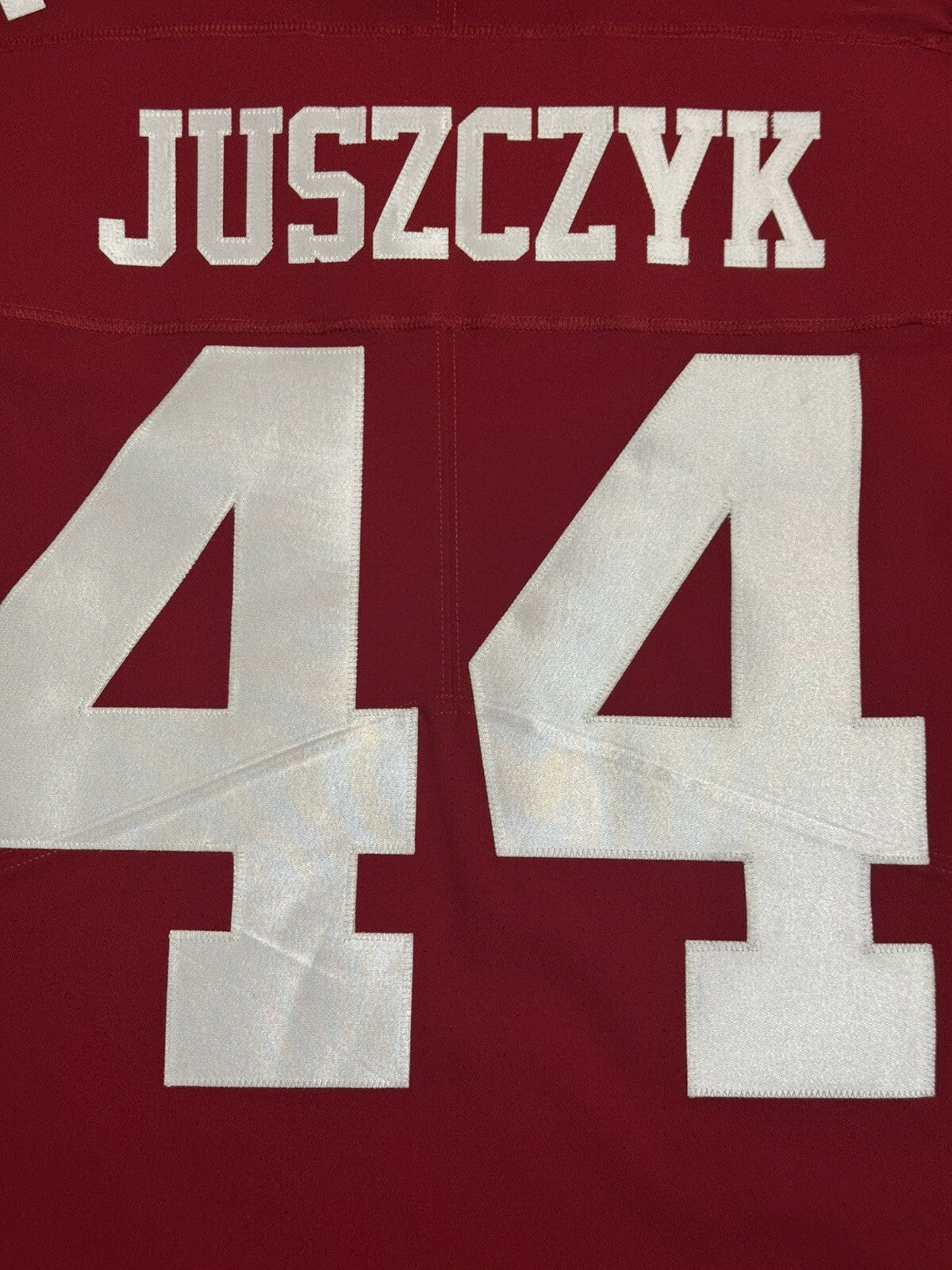 Kyle Jusczcyk San Francisco 49ers
Jersey #44 Nike Vapor Elite red
Size 40 (Medum) NFL