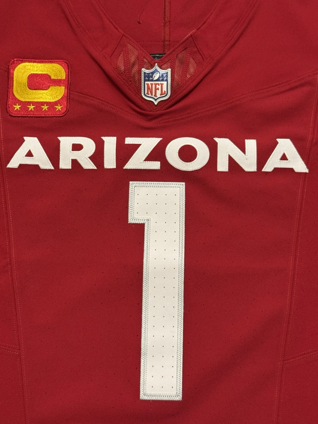 Kyler Murray Arizona Cardinals Jersey #1 Nike Vapor FUSE Elite red Size 40 (Medium) NFL