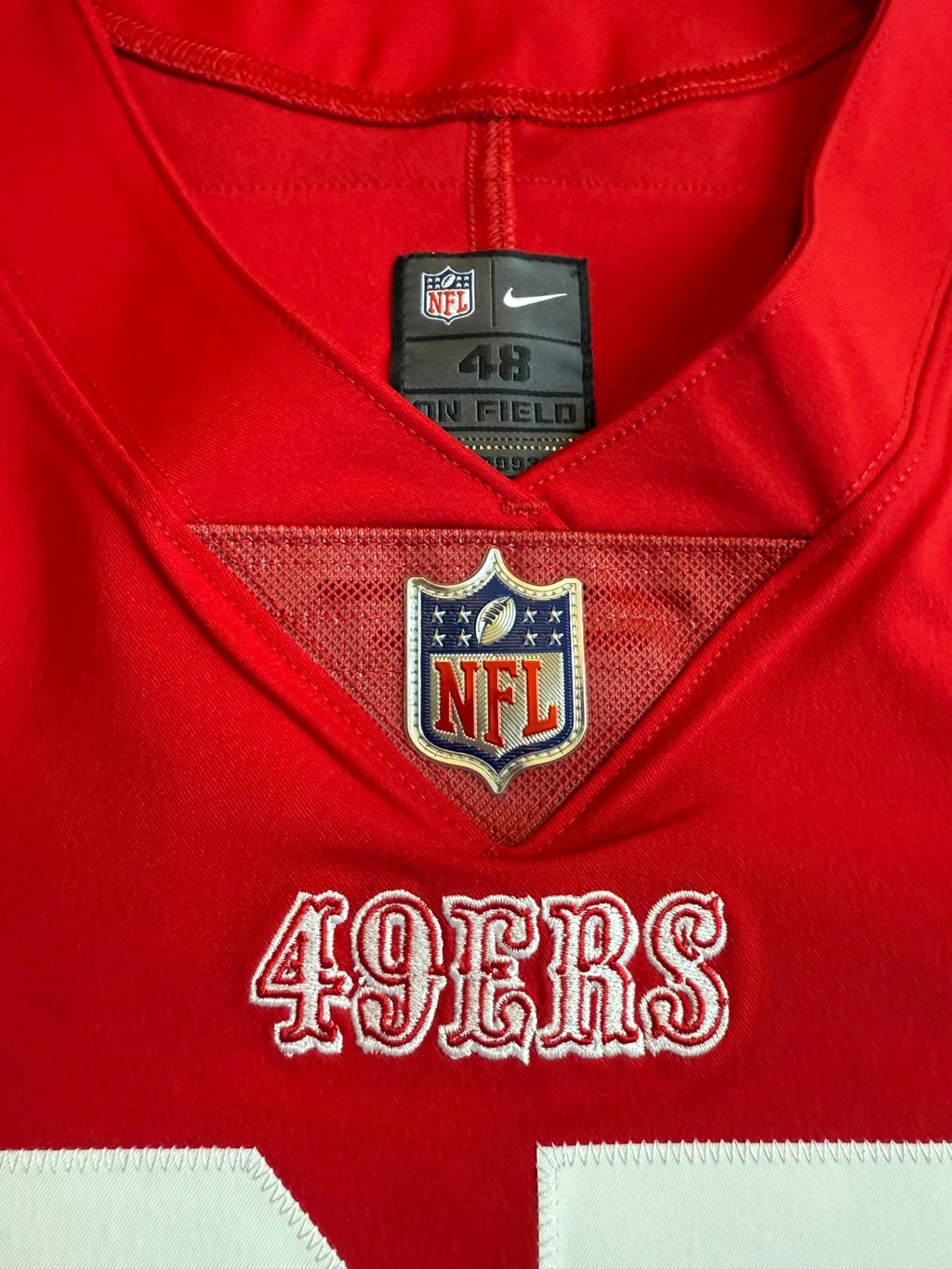 George Kittle San Francisco 49ers
Jersey #85 Nike Vapor Elite red
Size 48 (XL) NFL