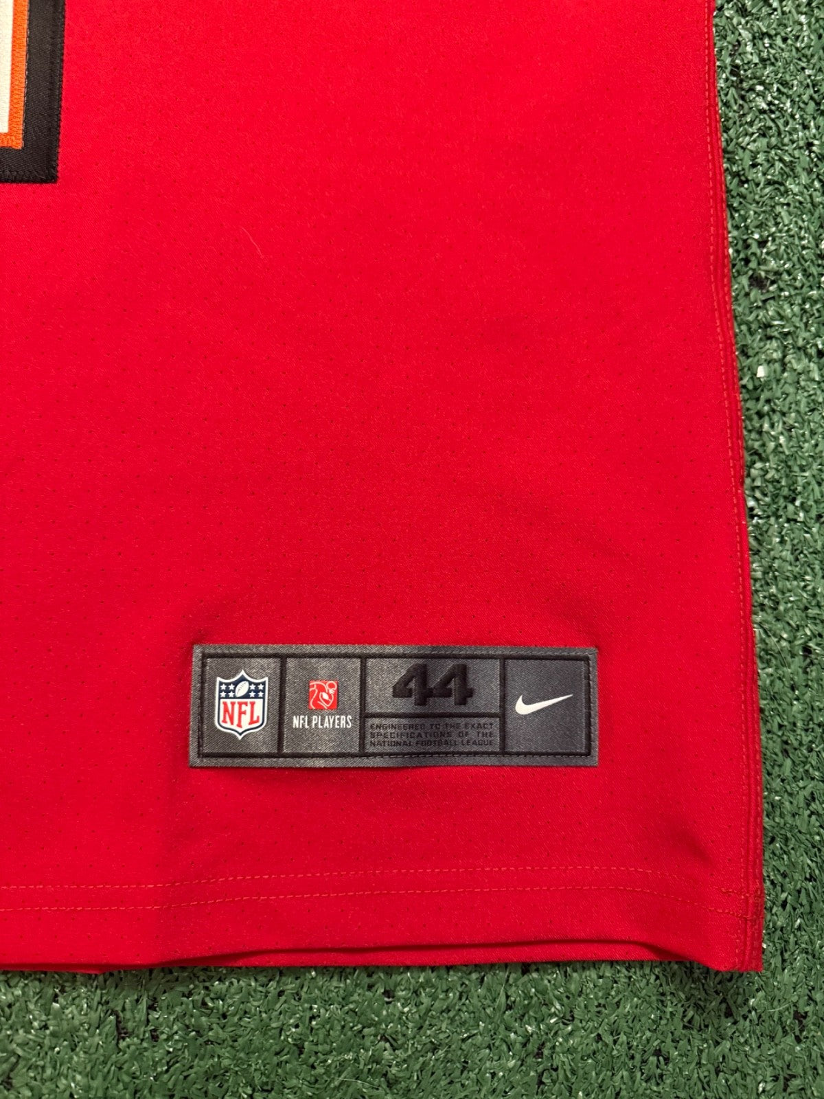 Emeka Egbuka Tampa Bay Buccaneers Jersey #2 Nike Vapor Elite red Size 44 (Large) NFL