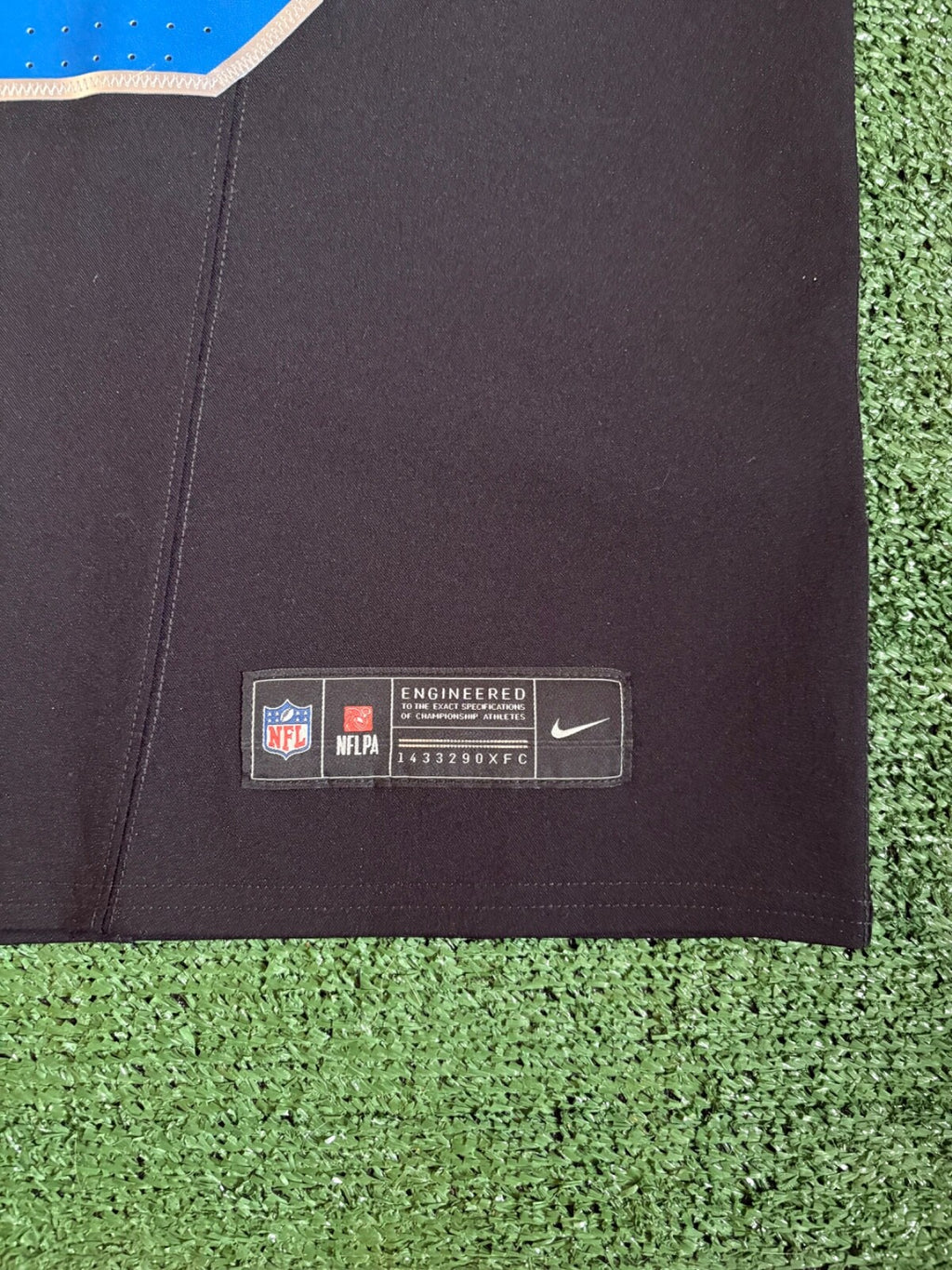 Penei Sewell Detroit Lions Jersey #58 Nike Vapor FUSE Elite Black 44 (Large) NFL