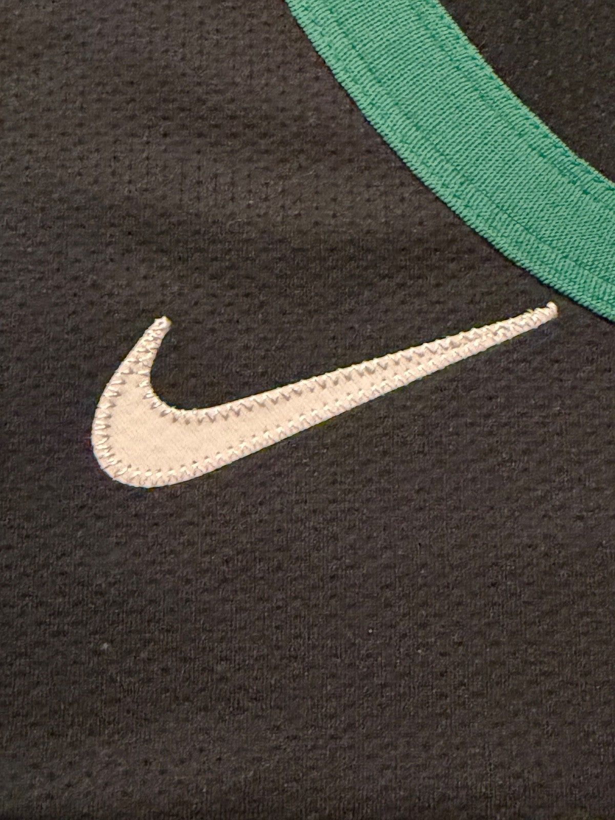 Jayson Tatum Boston Celtics Jersey #0 Nike VaporKnit Authentic Black Size 44 (M) NBA