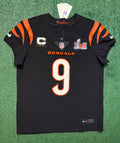Joe Burrow Cincinnati Bengals Jersey #9 Nike Vapor Elite Black Size 44 (L) NFL