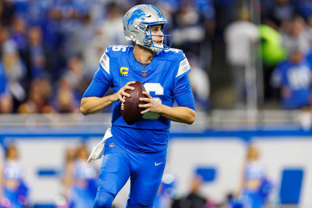 Jared Goff Detroit Lions Jersey #16  Nike Vapor FUSE Elite Blue Size 48 (XL) NFL