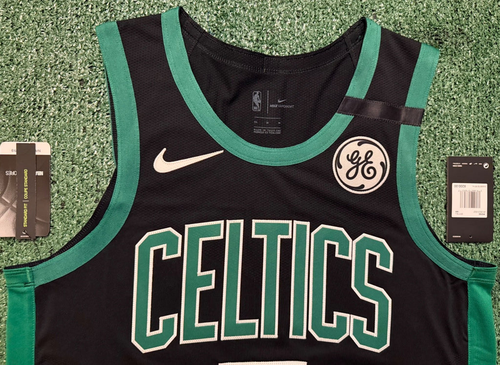 Jaylen Brown Boston Celtics Jersey #7 Nike Vaporknit Authentic Black Size 44 (Medium) NBA