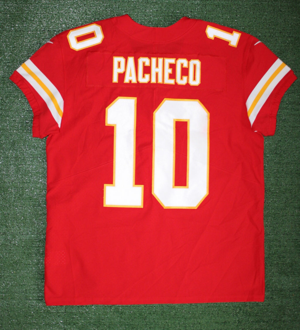 Isiah Pacheco Kansas City Chiefs Jersey #10 Nike Vapor Elite Red Size 48 (XL) NFL