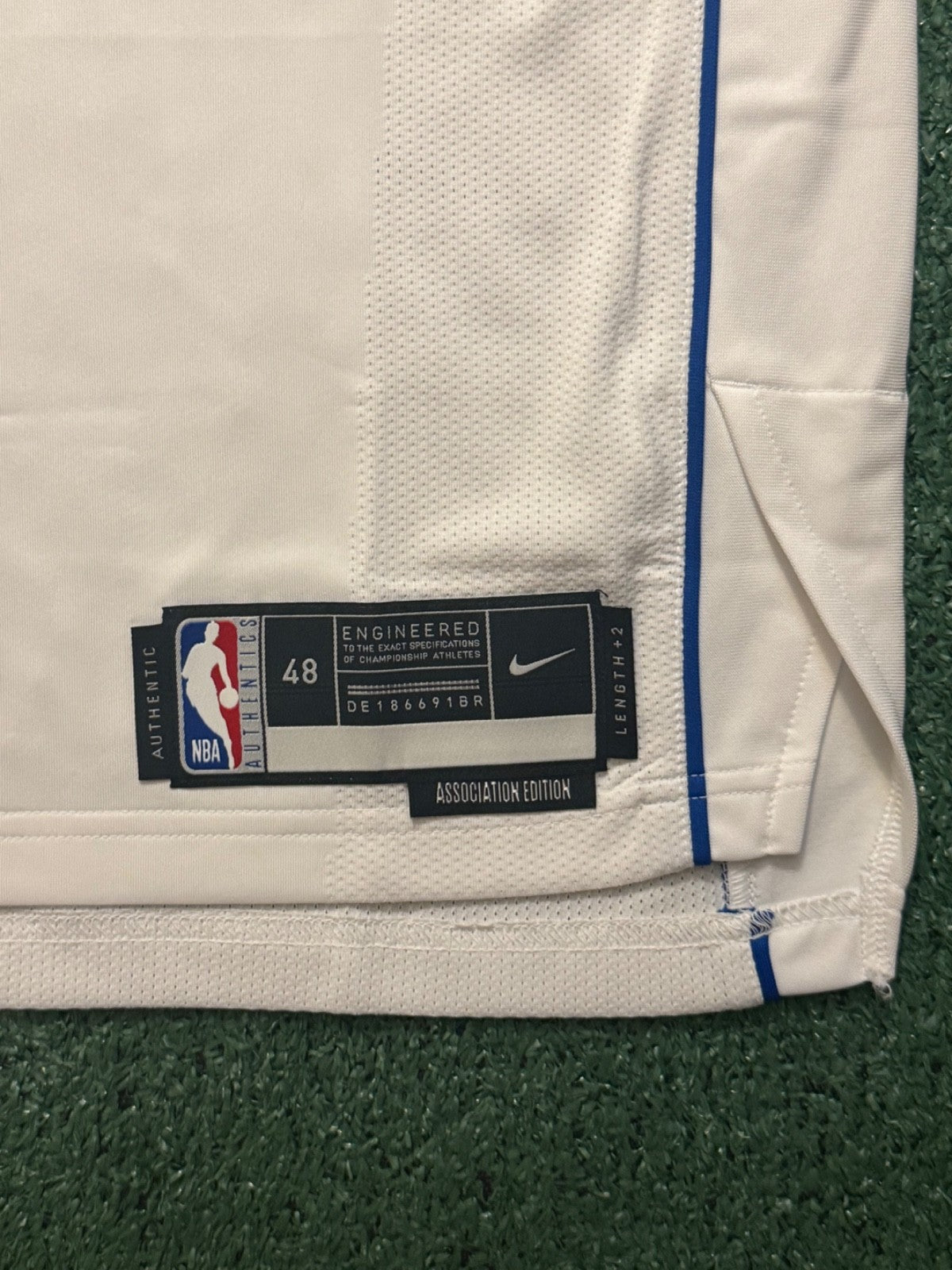Cooper Flagg Dallas Mavericks Jersey #32 Nike ADV Jersey White Size 48 (Large) NBA