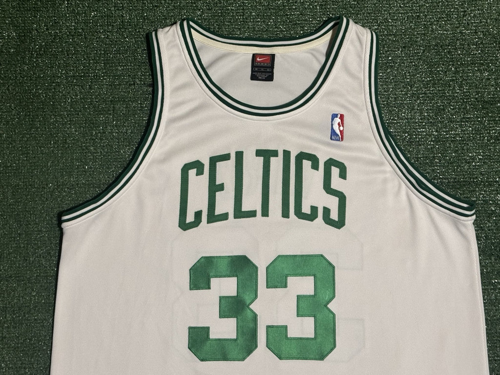 Larry Bird Boston Celtics Jersey #33 Nike Authentic White Size 48 (XL) NBA
