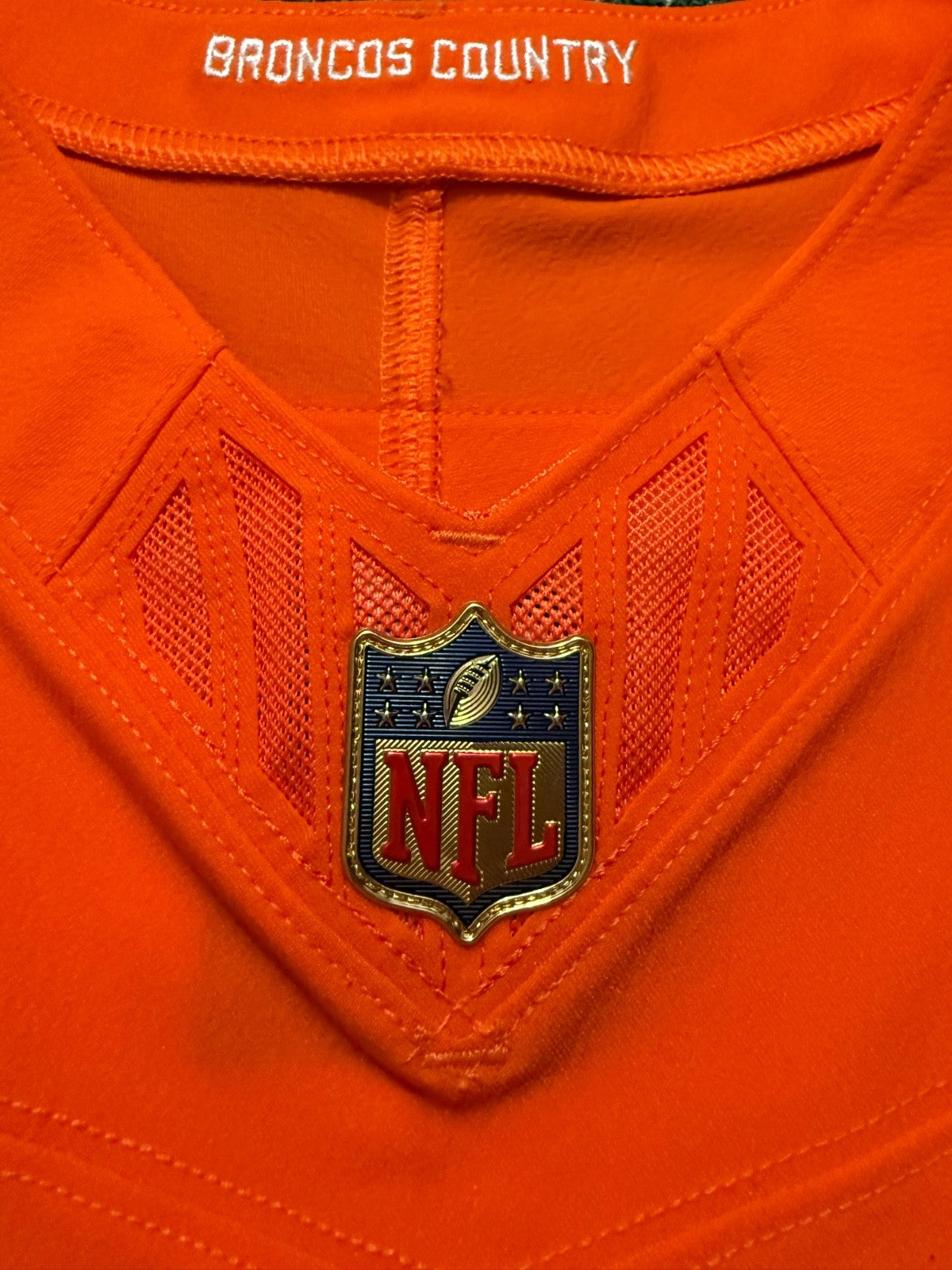 Pat Surtain II Denver Broncos Jersey #2 Nike Vapor Fuse Elite Orange Size 40 (M) NFL
