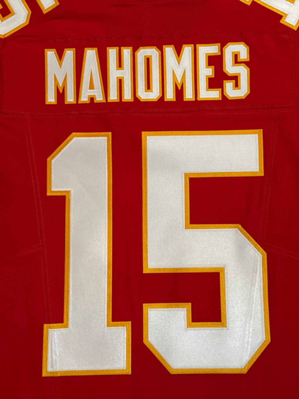 Patrick Mahomes Kansas City Chiefs Jersey #15 Nike Vapor FUSE Elite Red Size 40 (M) NFL